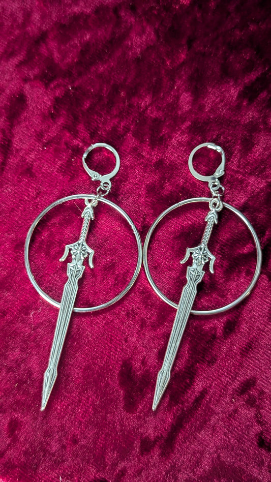 Silver Oath Earrings