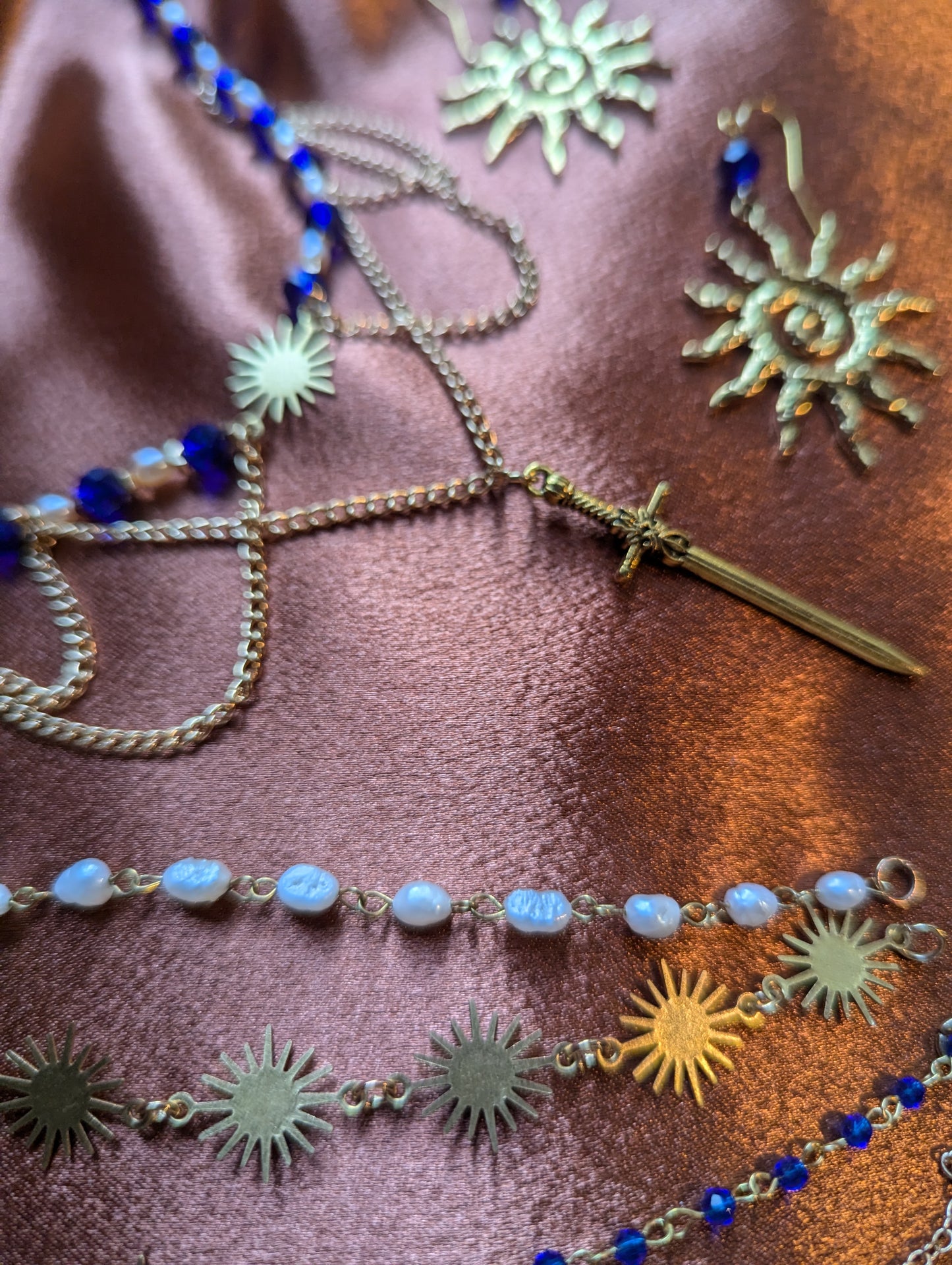 Solar Blade Necklace