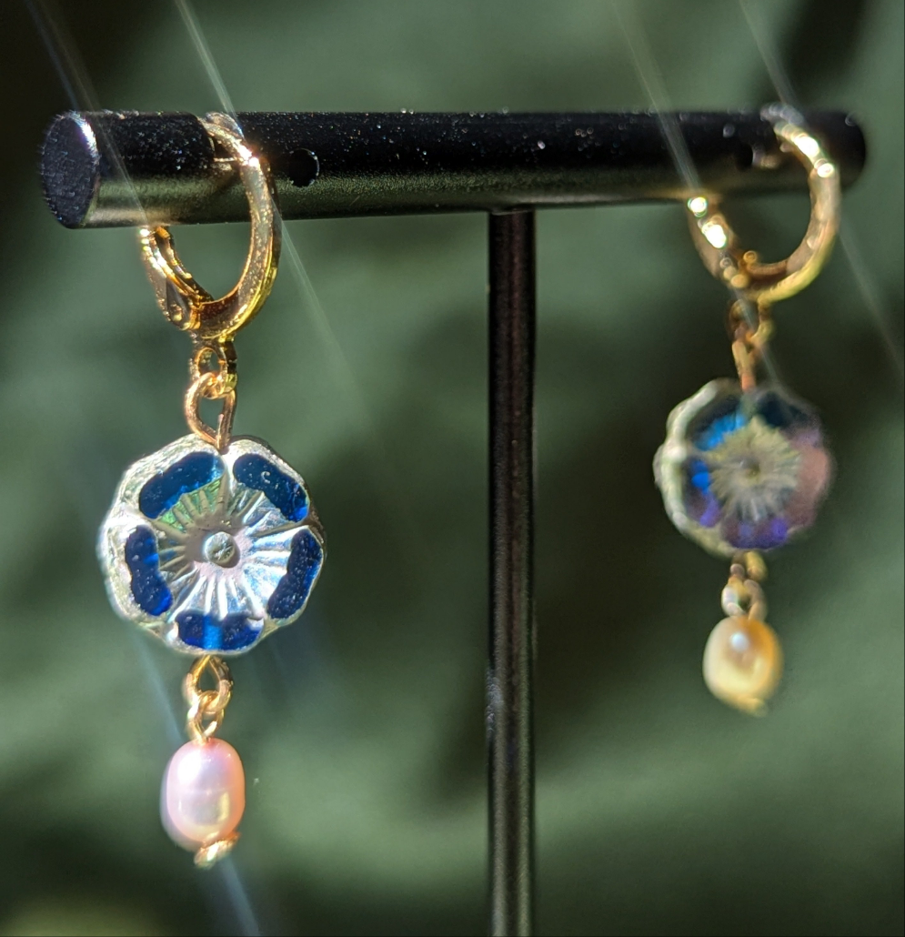 Morning Glory Earrings