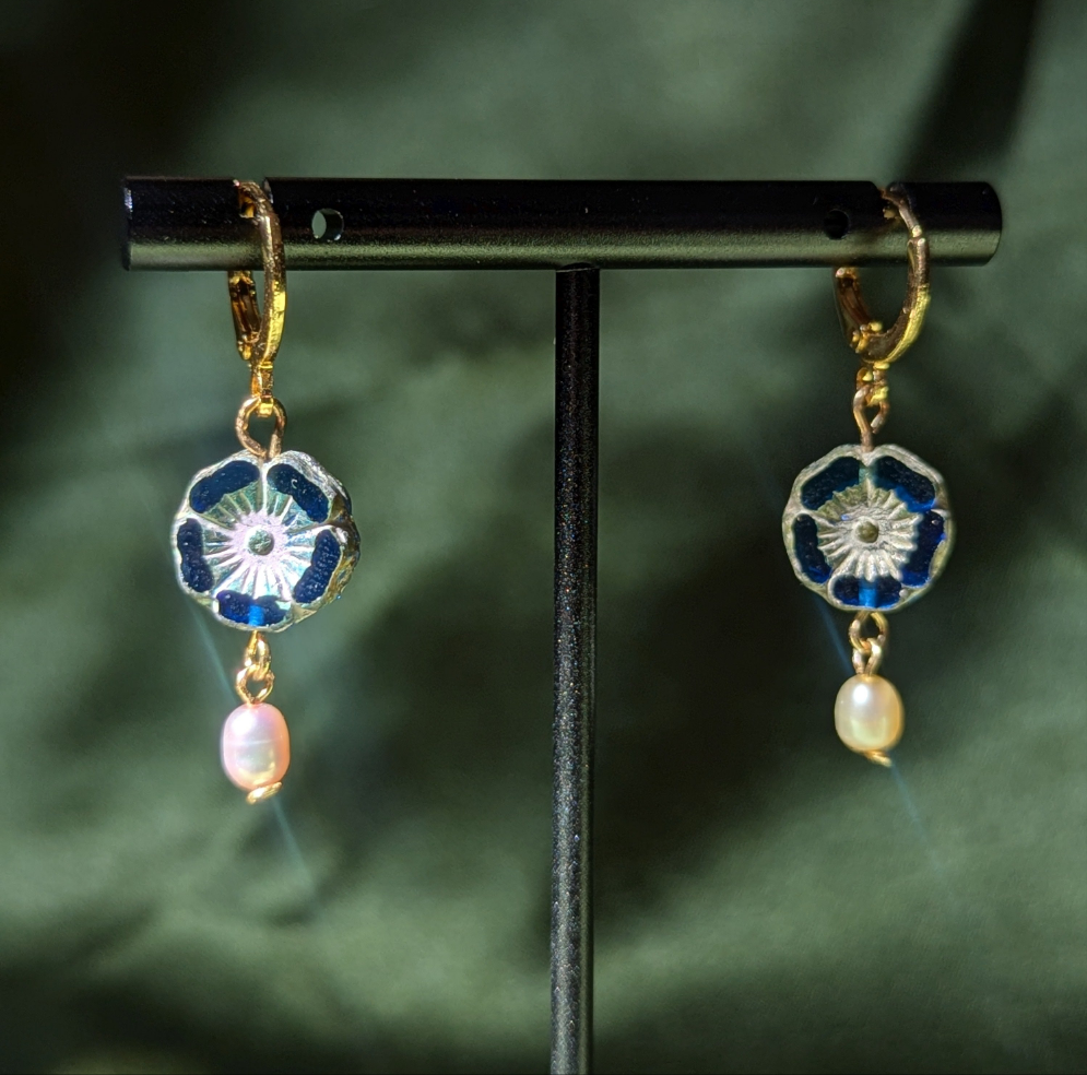 Morning Glory Earrings