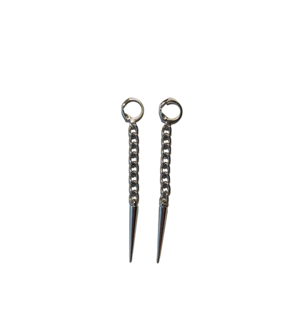 Spike/Chain Earrings