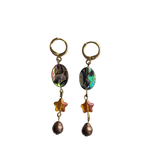 Celestial Shell Earrings