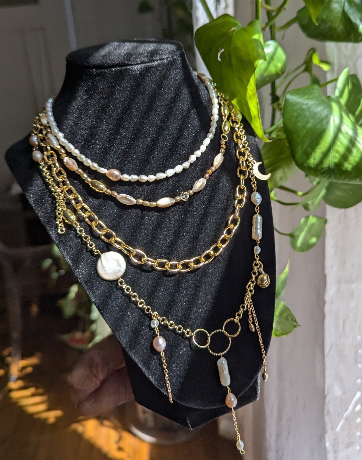 Orbit Layered Necklace