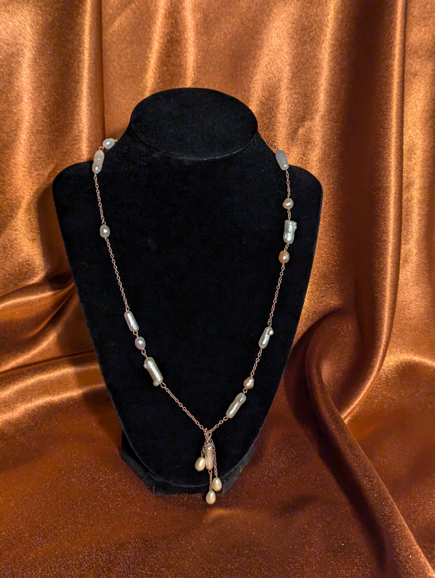 Pearl Veil Necklace