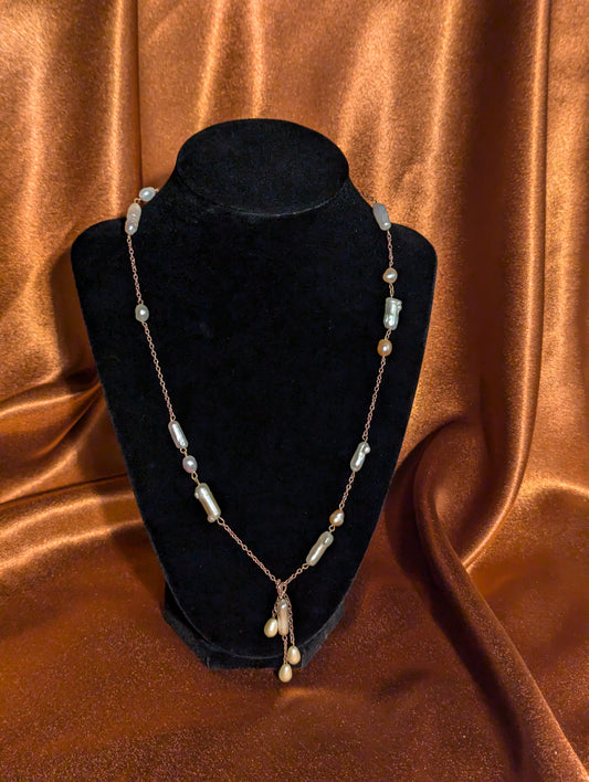 Pearl Veil Necklace