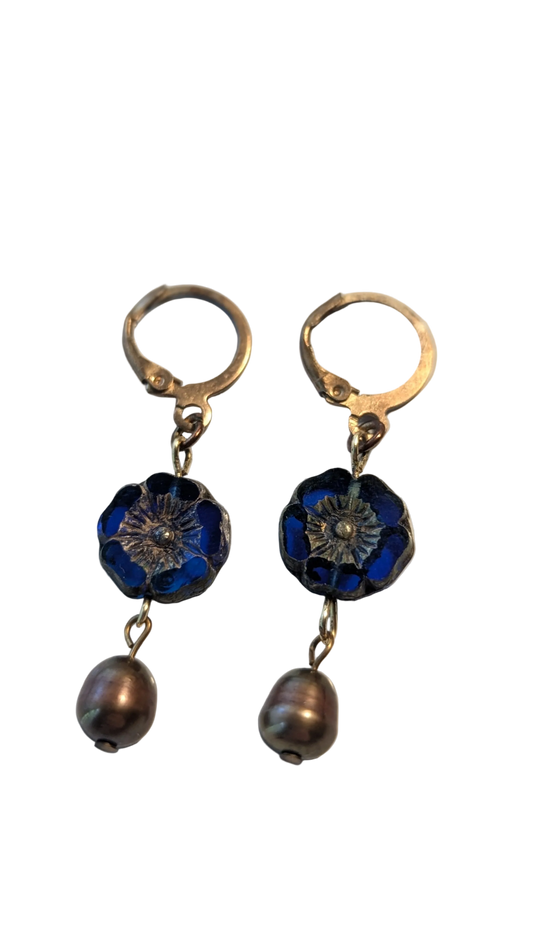 Morning Glory Earrings
