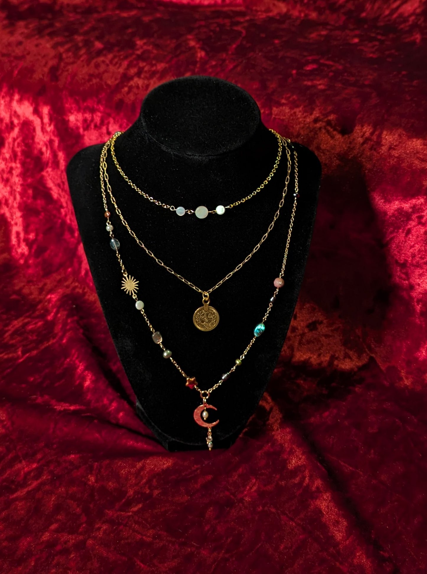 Nova Charm Layered Necklace