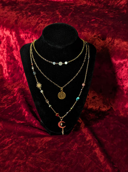 Nova Charm Layered Necklace