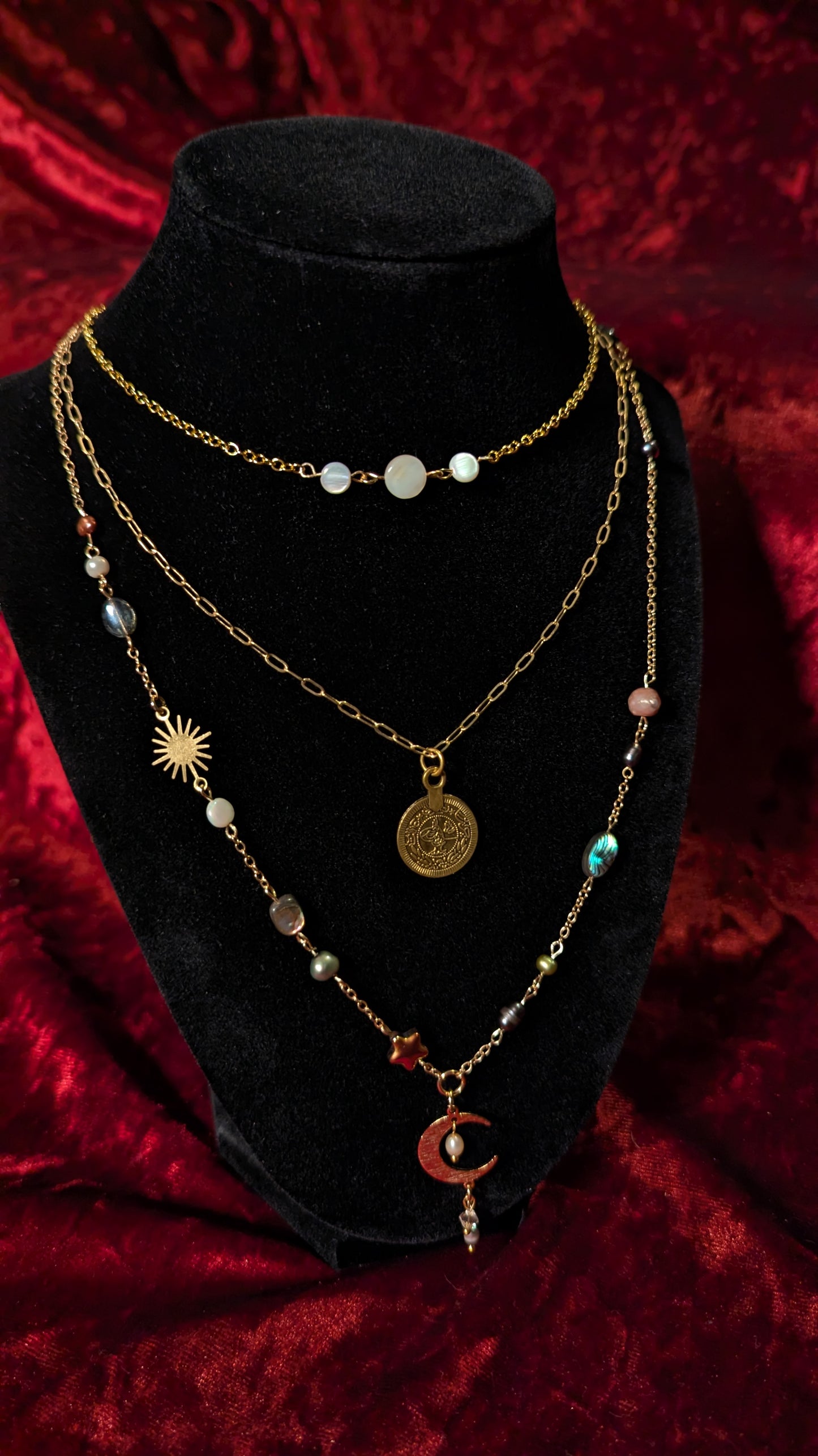 Nova Charm Layered Necklace