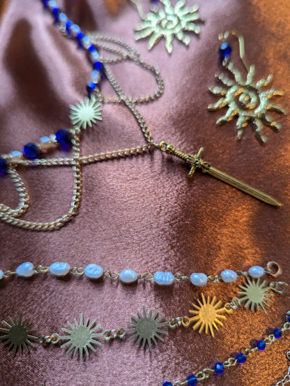 Solar Blade Necklace