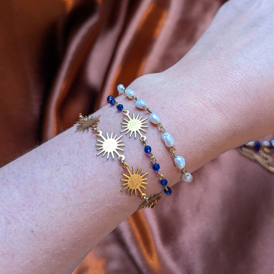 Stellar Thread Bracelet Trio