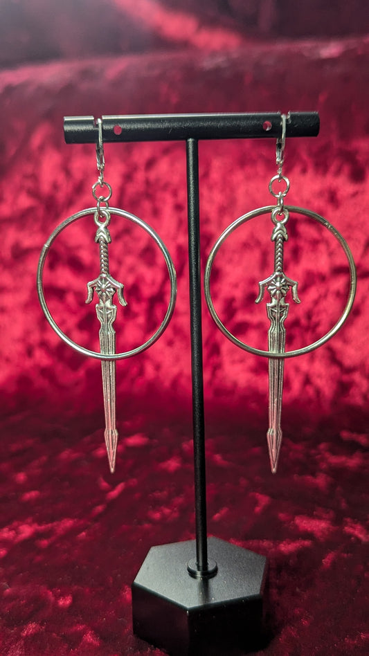 Silver Oath Earrings
