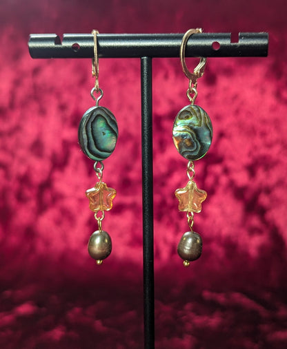 Celestial Shell Earrings