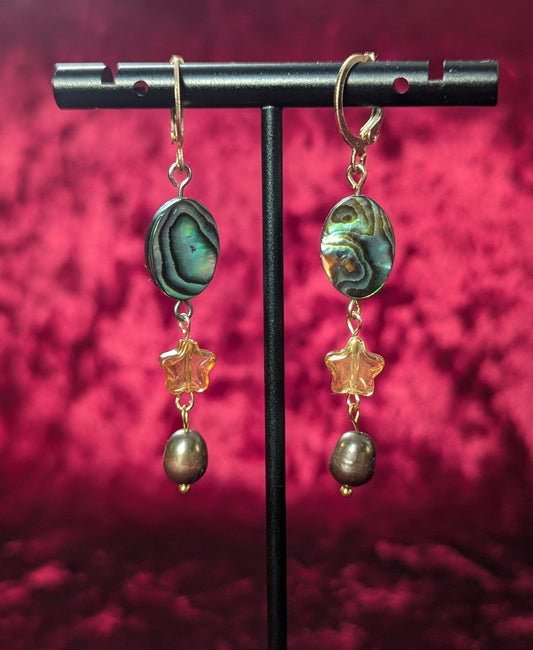 Celestial Shell Earrings